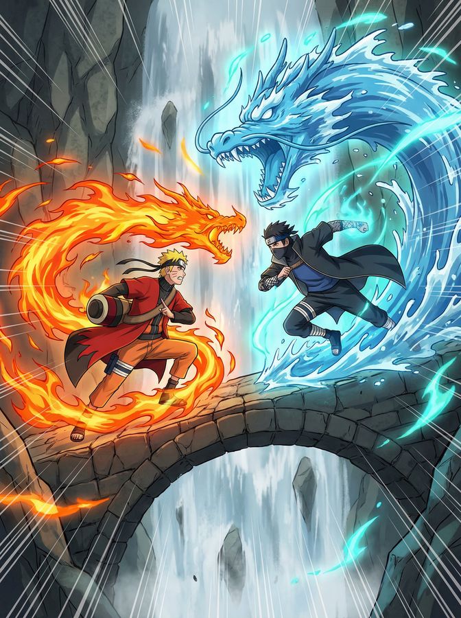 黄色仓库忍者村-忍术对决