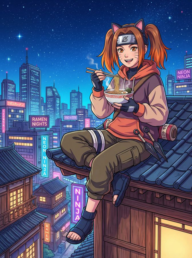 黄色仓库木叶村-日常生活